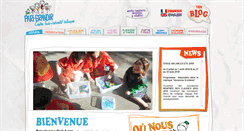 Desktop Screenshot of pari-grandir.com